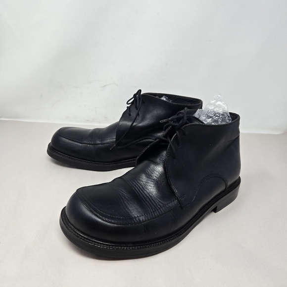 Footprints By Birkenstock Mens 41=8 To 8.5 Cornwall Chukka Boots Black Leather main image 7